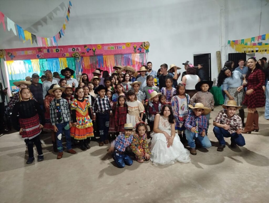 Final de semana de festa no Assentamento Rancho Loma com a festa julina da Escola Municipal Rural João Paulo I