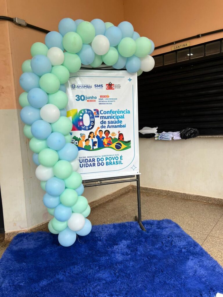 10ª Conferência Municipal de Saúde de Amambai reuniu comunidade para debater o fortalecimento do SUS