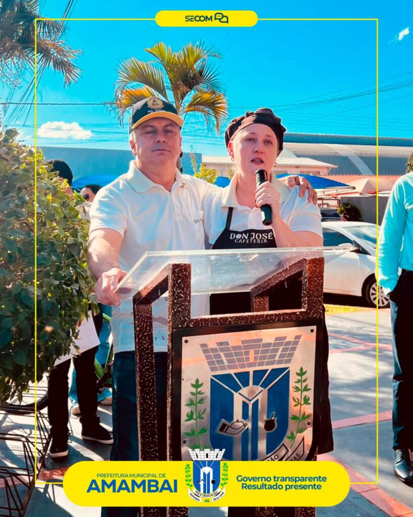 Prefeitura de Amambai prestigia inauguração da Don José Cafeteria e reforça apoio ao empreendedorismo local Prefeitura de Amambai prestigia inauguração da Don José Cafeteria e reforça apoio ao empreendedorismo local