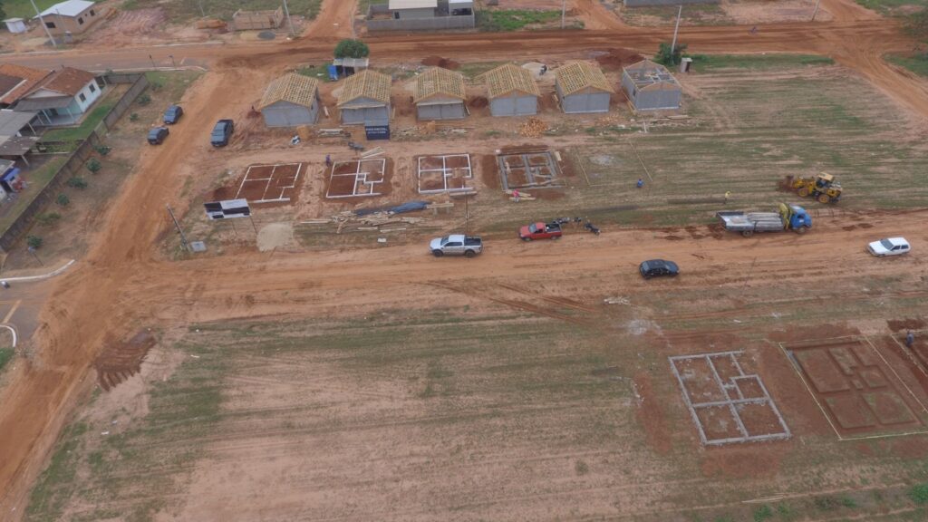 Iguatemi: Construção das unidades habitacionais no Bairro Stanislau Javolski continua em ritmo acelerado Iguatemi: Construção das unidades habitacionais no Bairro Stanislau Javolski continua em ritmo acelerado
