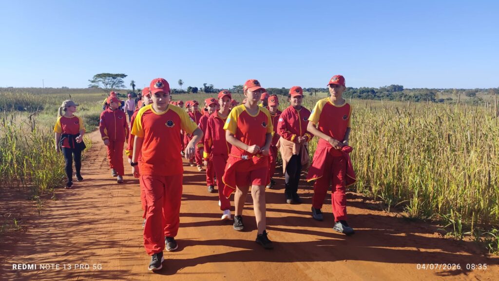 Juti realiza com sucesso a 2ª Marcha do Projeto Bombeiros do Amanhã