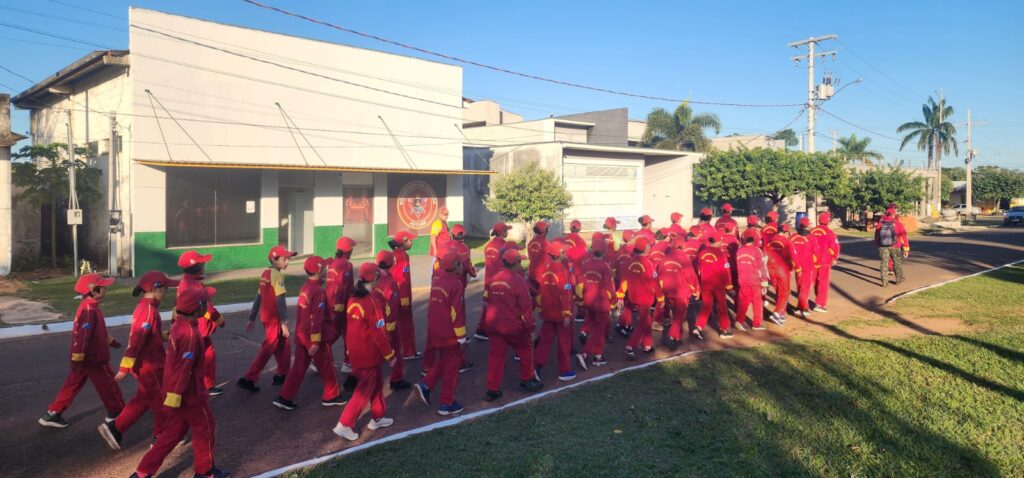 Juti realiza com sucesso a 2ª Marcha do Projeto Bombeiros do Amanhã