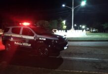 Polícia Militar prende homem após disparos de arma de fogo durante festa junina em Aral Moreira