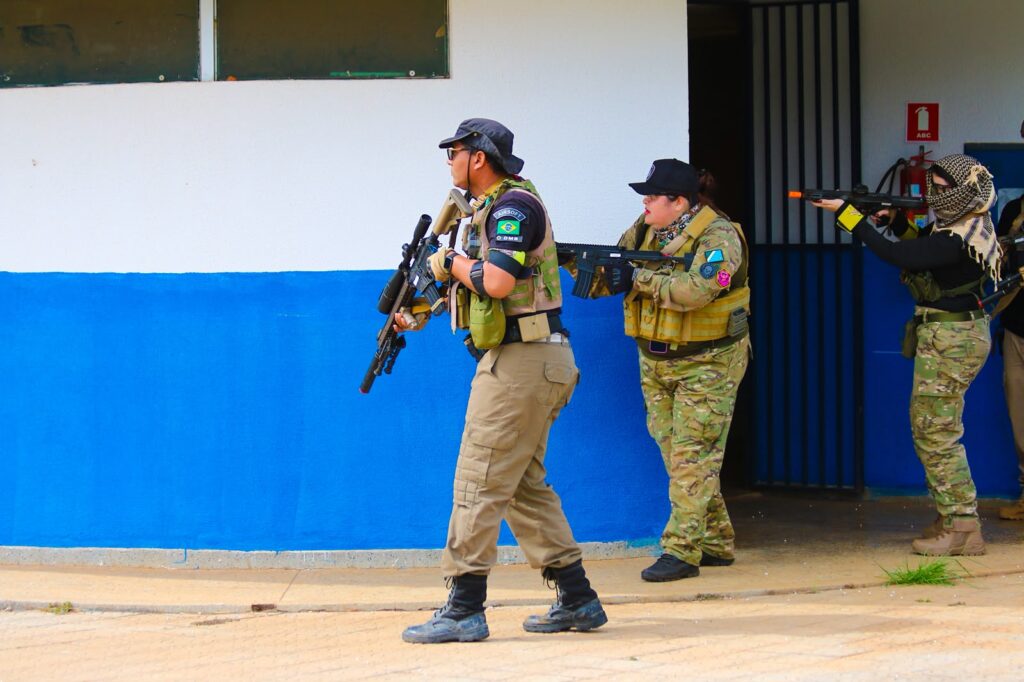 Amambai marca presença em operação nacional de Airsoft em Goiânia