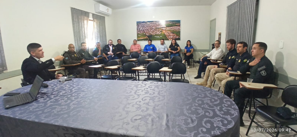 Instituições de Segurança Pública se reúnem para discutir ações integradas em Caarapó