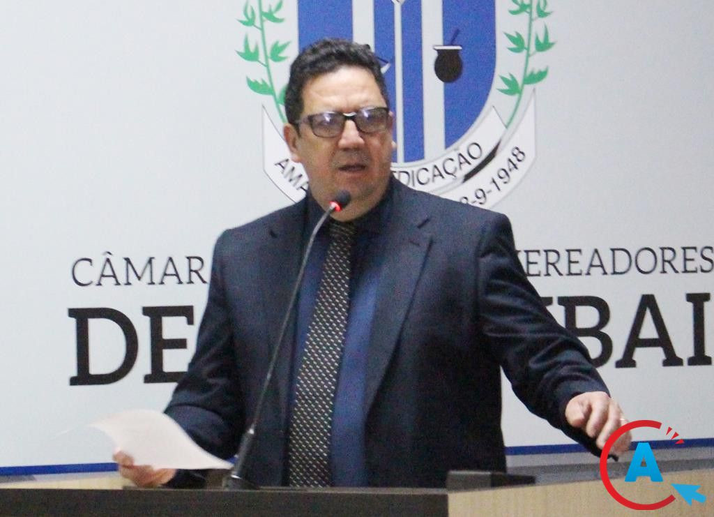 Em sessão da Câmara vereador Dr. Odil destaca importância de Eduardo Riedel para Amambai; ASSISTA