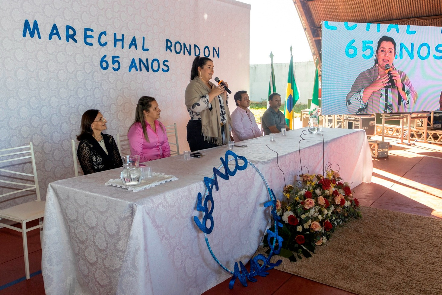 Escola mais antiga de Naviraí, Marechal Rondon comemora 65 anos de fundação