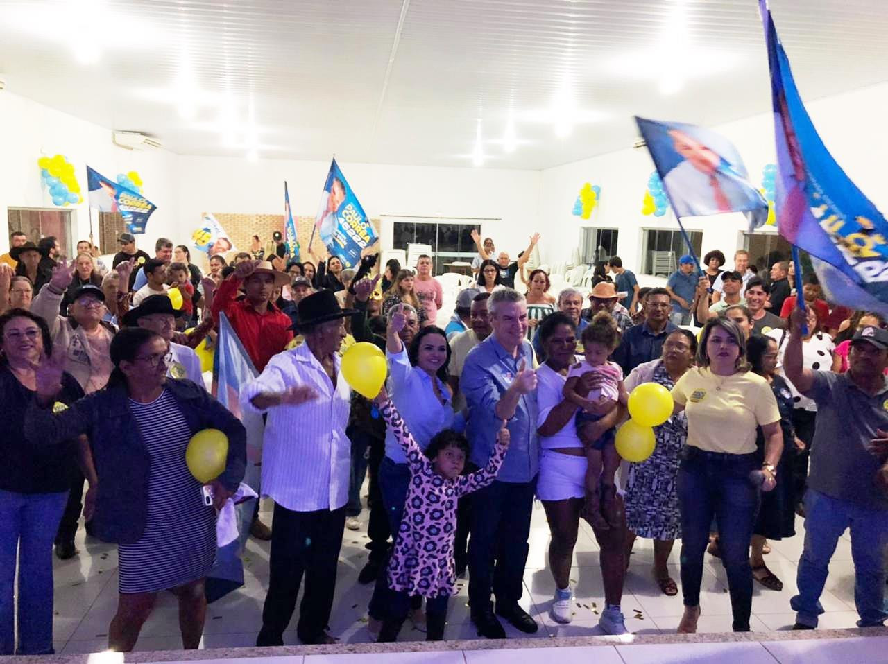 Em grande ato, população de Rio Verde “abraça” candidatura de Paulo Corrêa
