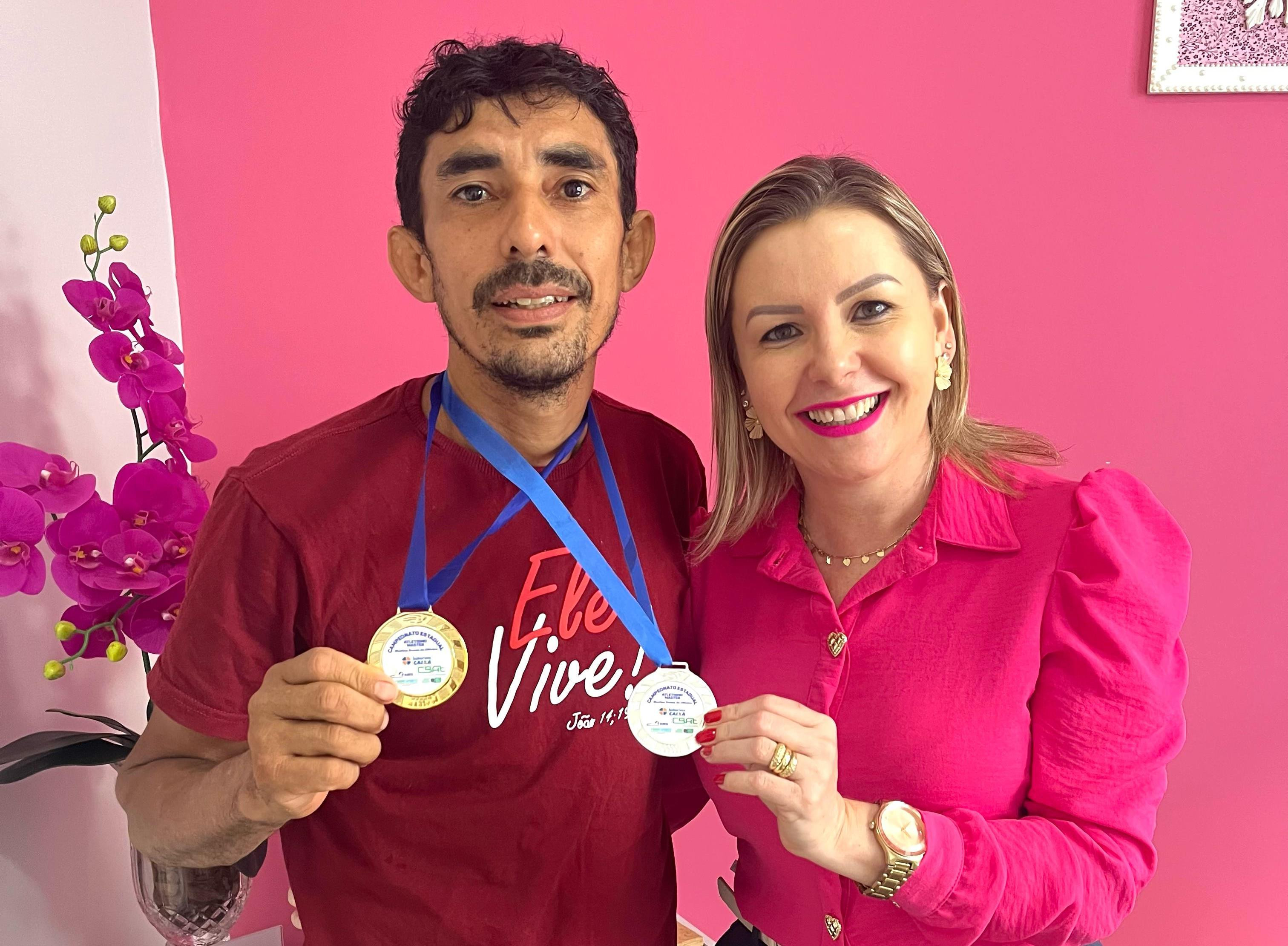 Vereadora Janete Córdoba parabeniza atleta amambaiense por conquistas no Estadual de Atletismo em Campo Grande