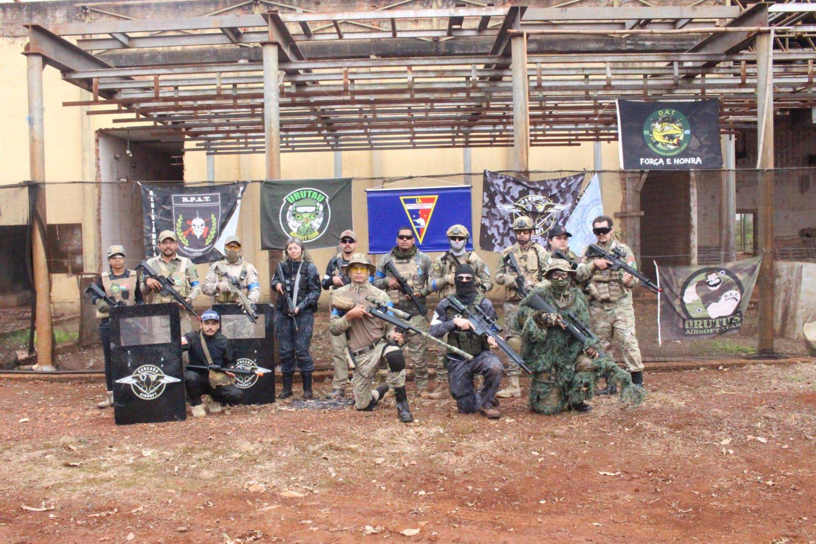 Carcará Airsoft representa Amambai em evento esportivo regional