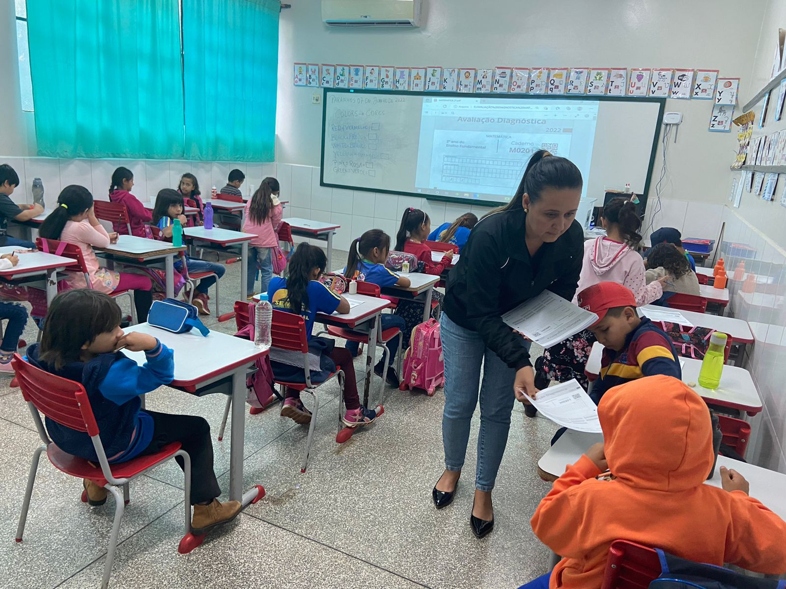 SEMEC de Paranhos através do Núcleo Pedagógico iniciou a aplicação da Avaliação Diagnostica do 1º semestre do ano letivo de 2022
