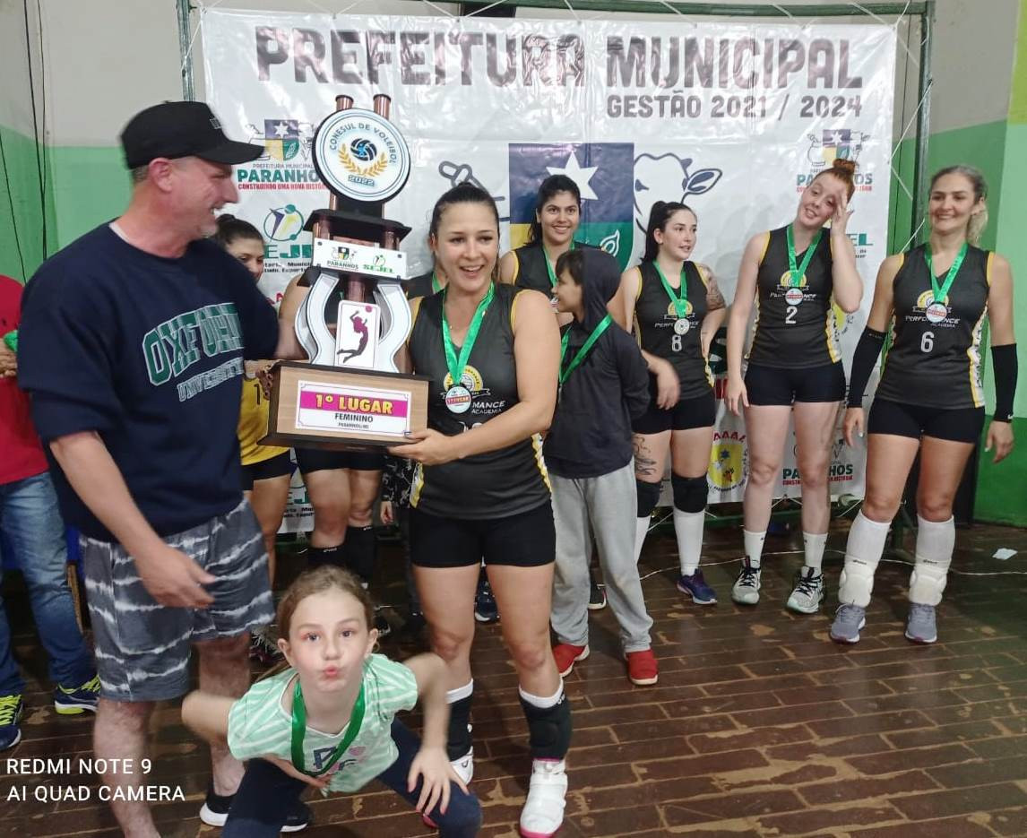 Vôlei feminino de Sete Quedas é campeão do Conesul em 2022