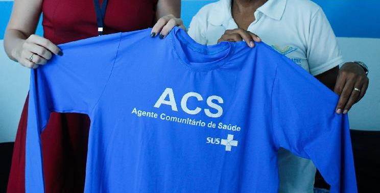 Ligia Borges pede camisetas com proteção UV para ACS e ACE em Amambai