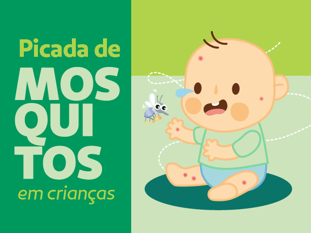 Picadas de mosquitos em bebês: o que fazer?