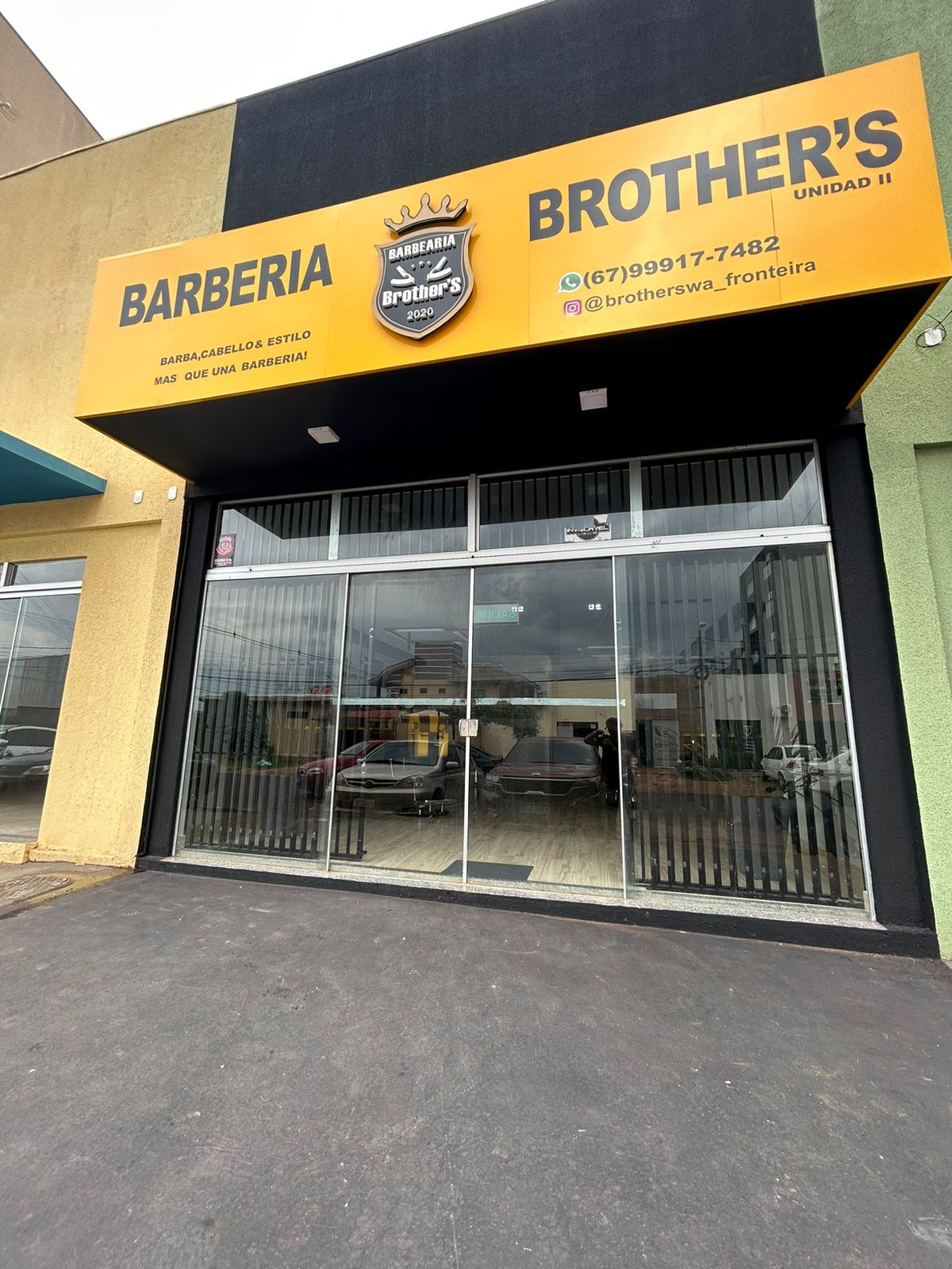 Barbearia Brother'S inaugura filial em Pedro Juan Caballero/PY