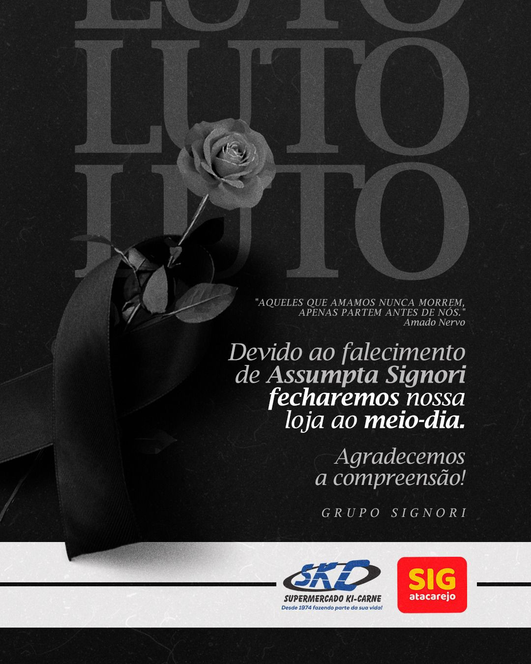 Ki-Carne Master e SIG Atacarejo fecham ao meio dia nesta sexta-feira em Amambai