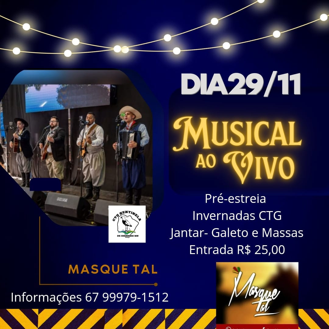 CTG Sentinela realiza evento especial nesta quarta-feira (29) em Amambai