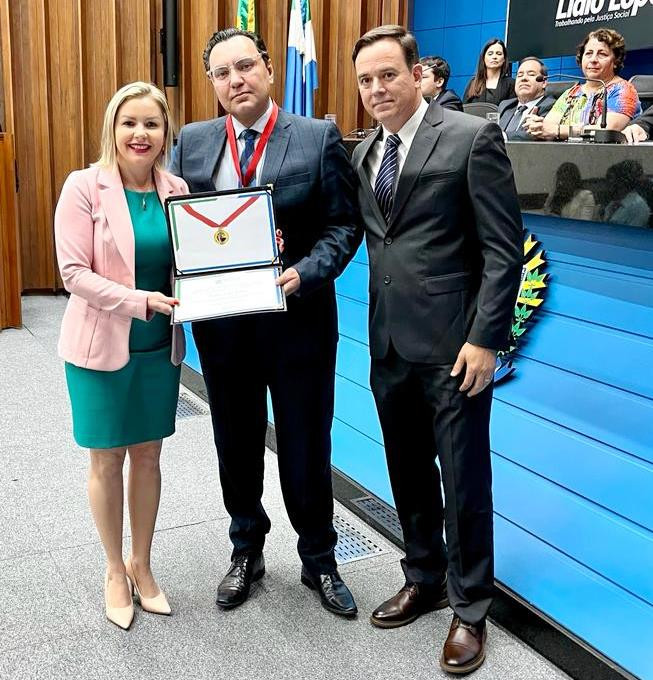 Filho de Amambai, advogado Dr. André Prieto é homenageado pela Assembleia Legislativa em Mato Grosso do Sul