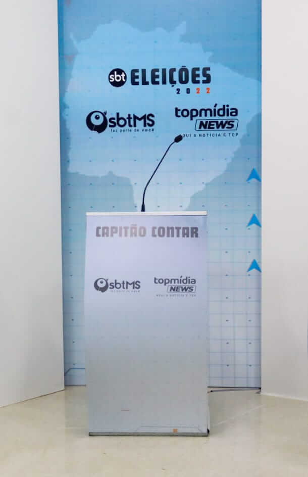 Contar falta a outro debate, desta vez do SBT MS/Top Mídia News