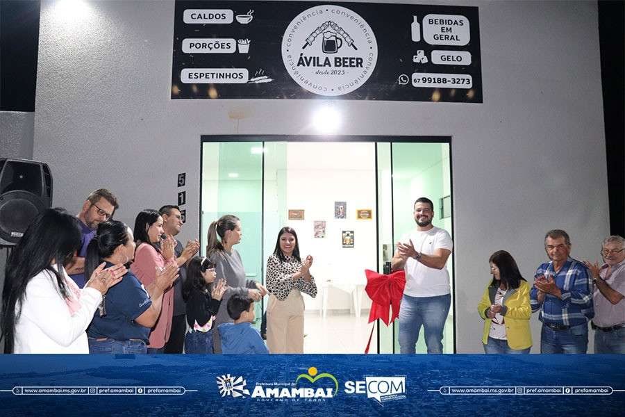 Amambai ganha mais um empreendimento com a inauguração da Ávila Beer