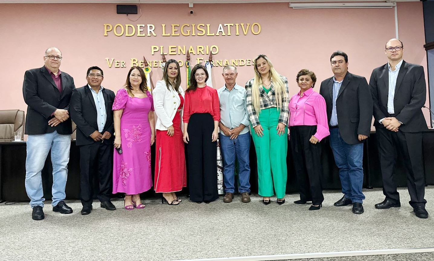 Ato na Câmara Municipal recepciona nova juíza titular da Comarca em Coronel Sapucaia