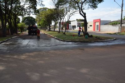 Recapeamento asfáltico transforma o visual de ruas e avenidas em Iguatemi