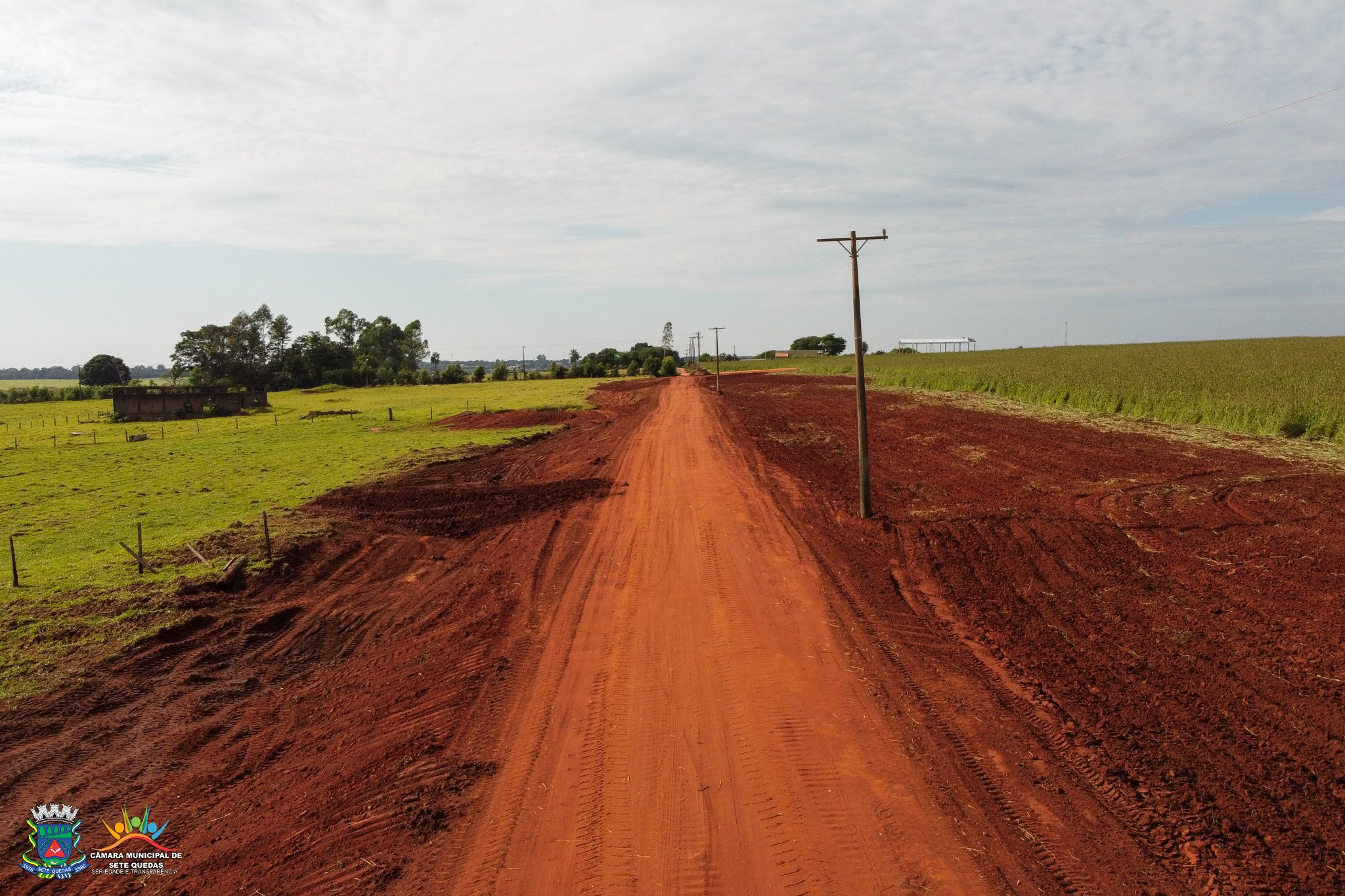 Ação em parcerias recupera "Estrada da Farinheira” em Sete Quedas