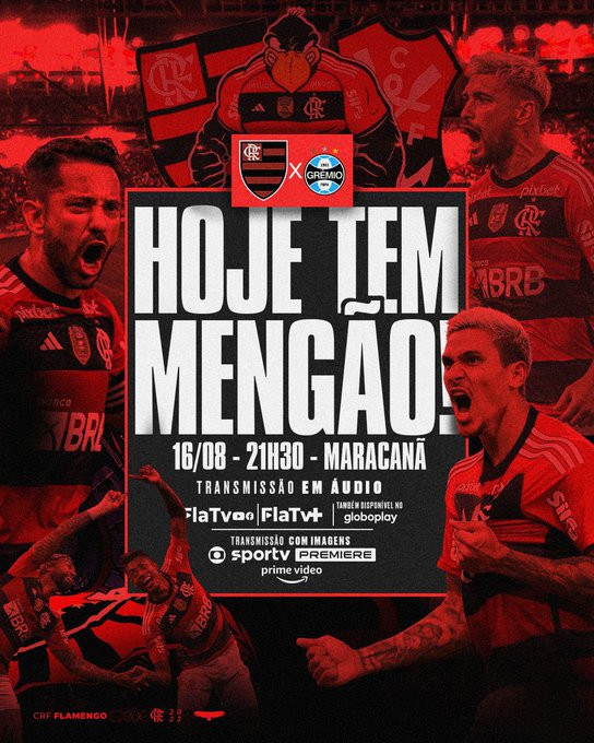 Flamengo enfrenta Grêmio por última vaga na final da Copa do Brasil