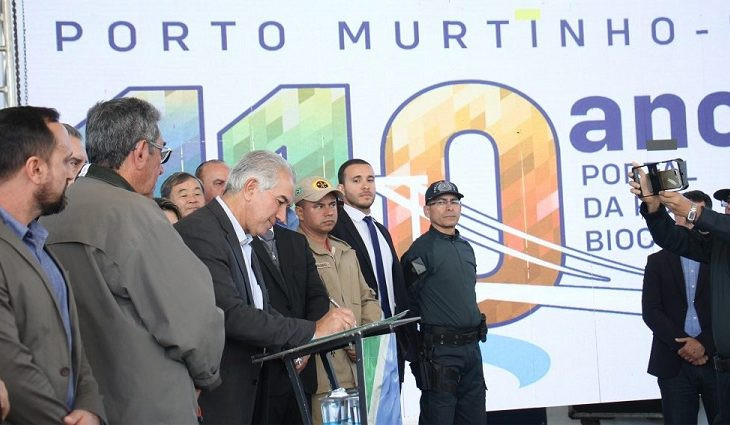 Governo do Estado garante mais R$ 31 milhões em investimentos para Porto Murtinho, Portal da Rota Bioceânica