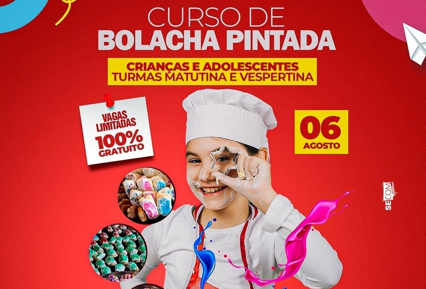Associação Mãos que Produzem Arte e SEDESC abrem inscrições infantis para curso gratuito de bolacha pintada em Amambai