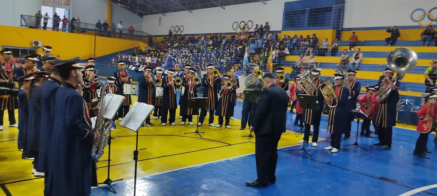 Banda Musical de Paranhos marcou presença nos 46 anos de Eldorado