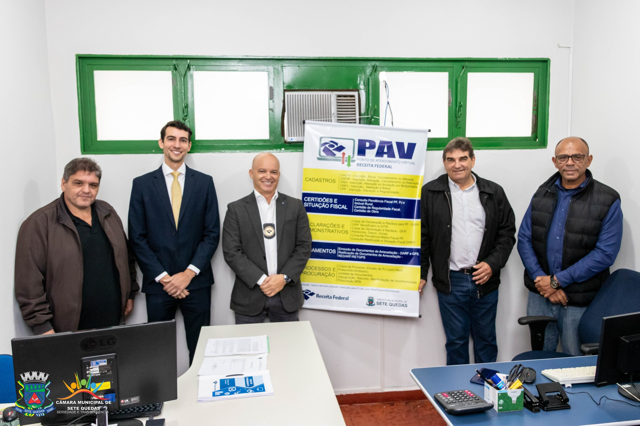 Inaugurado ponto de atendimento virtual da receita federal em Sete Quedas