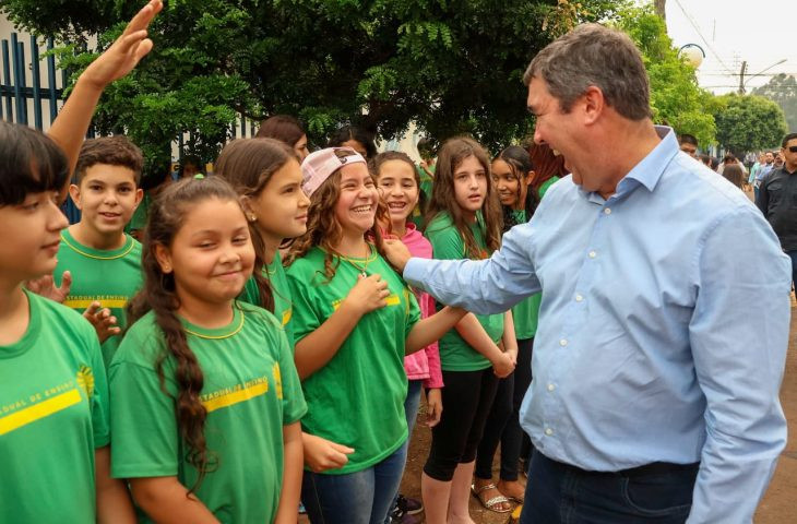 Investimentos de R$ 27 milhões: governador confere andamento de obras e reformas de escolas em MS