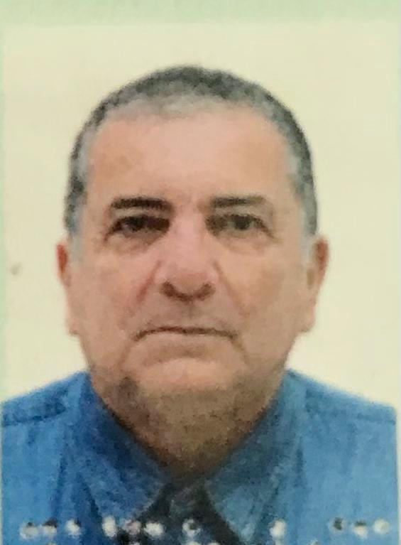 Nota de falecimento de Antônio Pereira de Oliveira
