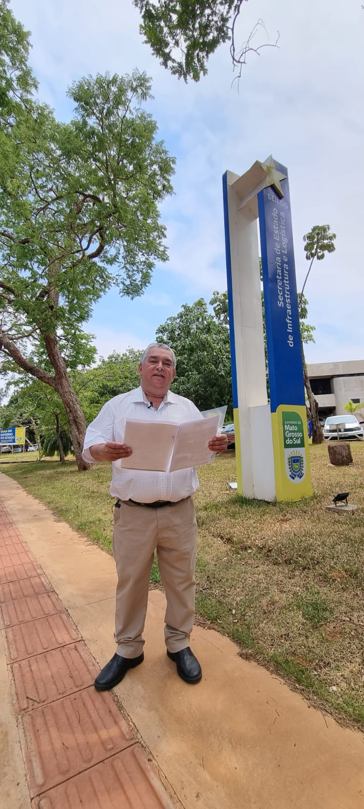 Valter Brito solicita recuperação da Rodovia Guairá-Porã entre Sanga Puitã e Eldorado