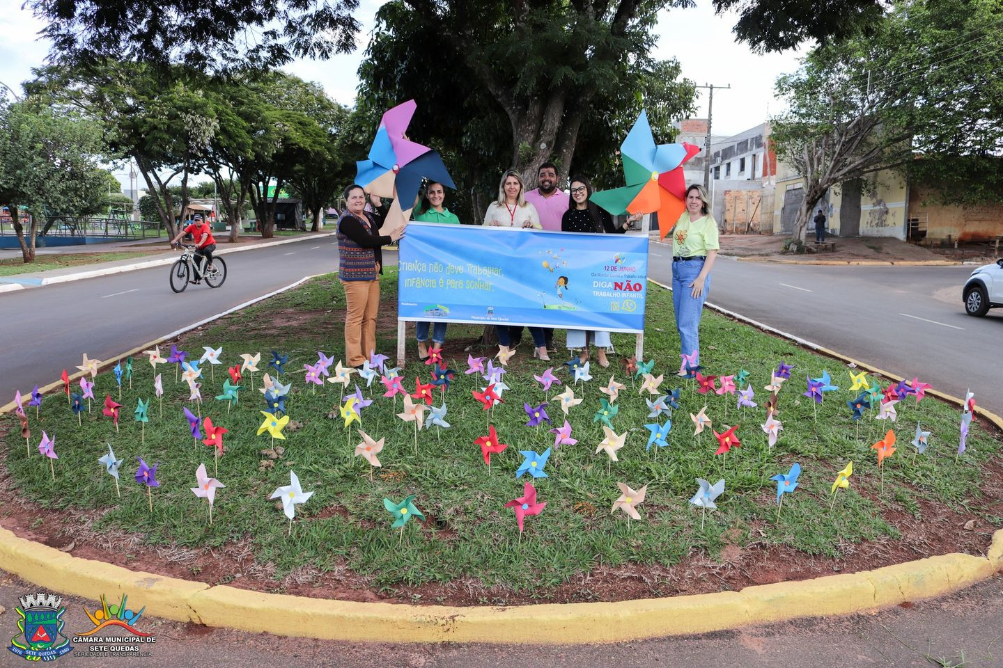 Prefeitura de Sete Quedas realiza ato alusivo ao dia de combate ao trabalho infantil