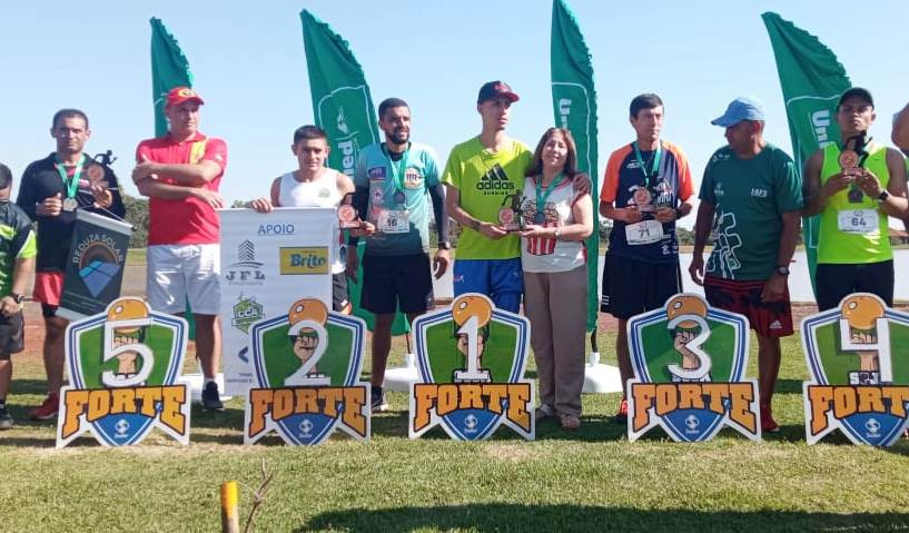 Atleta de Amambai é 2º colocado em corrida pedestre em Fátima do Sul