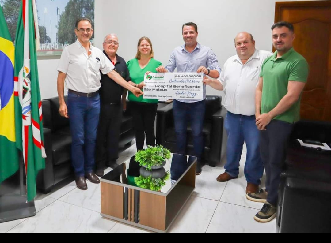 Dr. Baena agradece a parceria do deputado federal Dr.Luiz Ovando com Caarapó