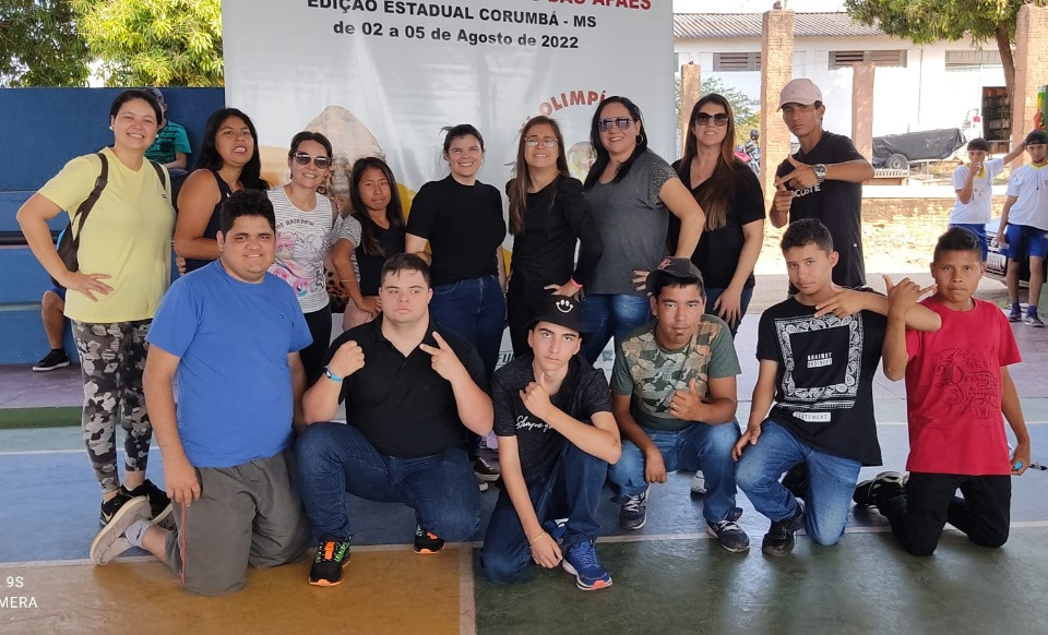 Atletas da APAE de Amambai participam da XI Olimpíadas Especiais das Apaes em Corumbá