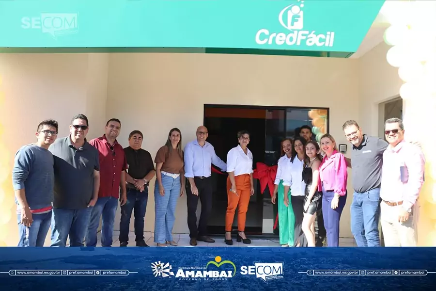 Nova empresa de crédito CredFácil inaugura em Amambai