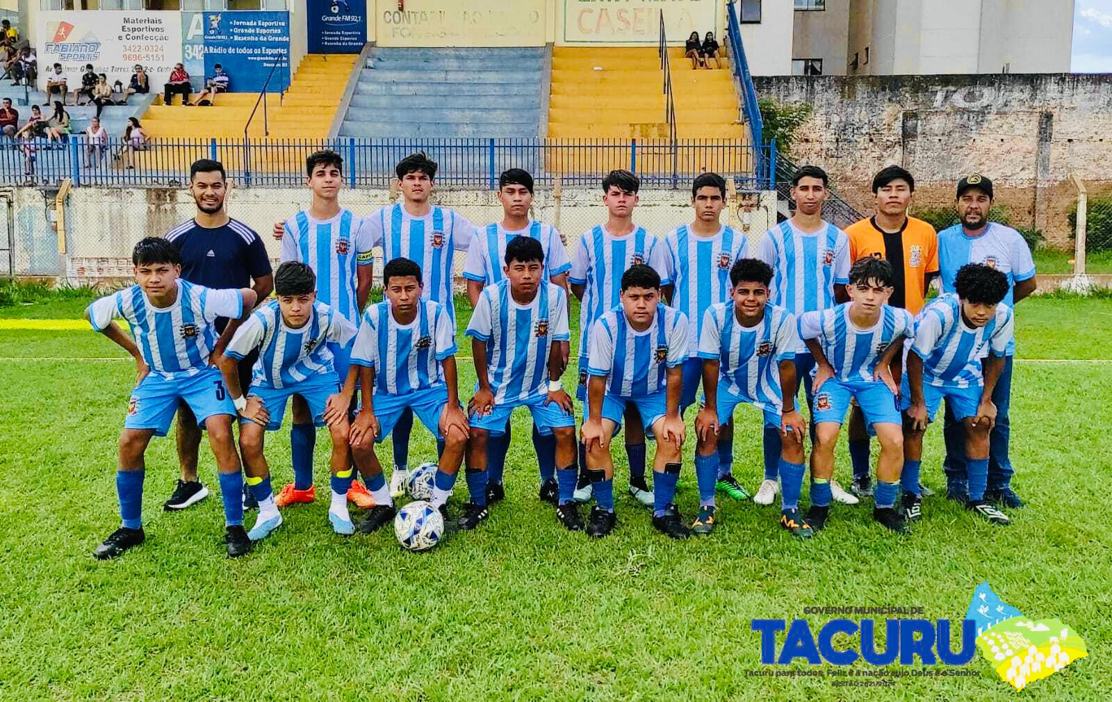 Cruzeirinho representa Tacuru na Copa Leda de Futebol de Campo em Dourados