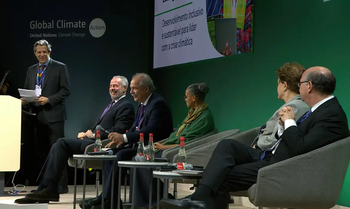 Brasil divulga Plano Ecológico na COP28 como proposta do Sul Global