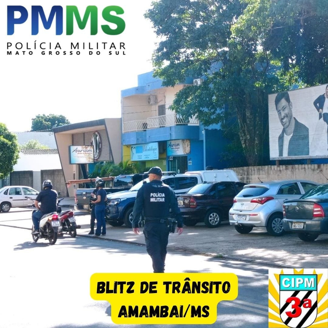 3ª CIPM intensifica as operações de trânsito em toda a sua área de atuação