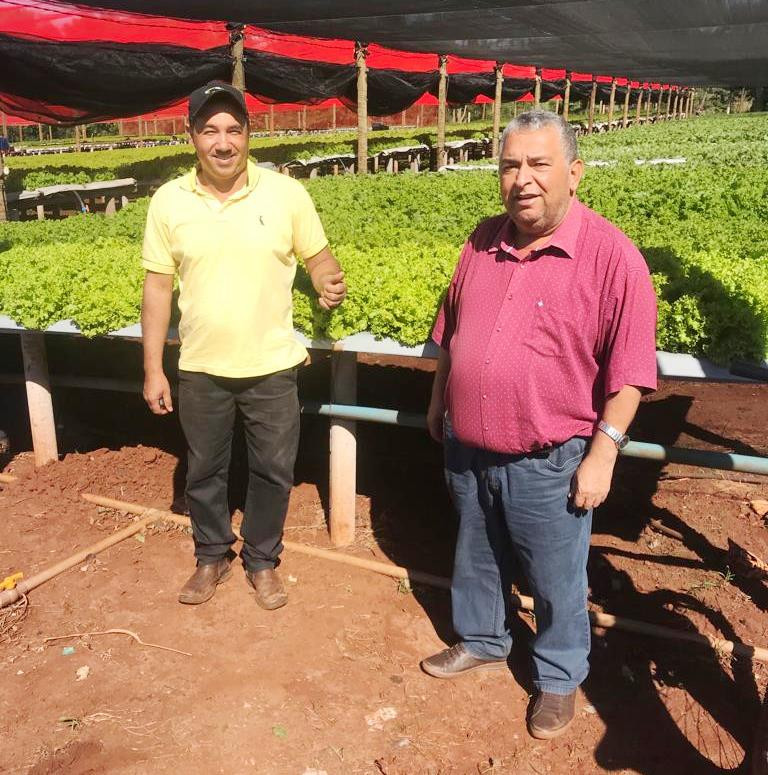 Valter Brito visita empresário amambaiense Vanderlei e destaca empreendedorismo