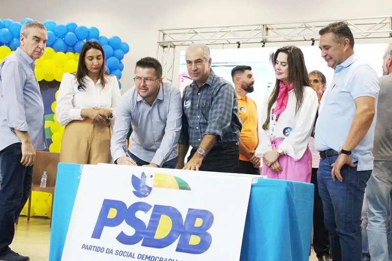 Ato de filiação do PSDB em Aral Moreira