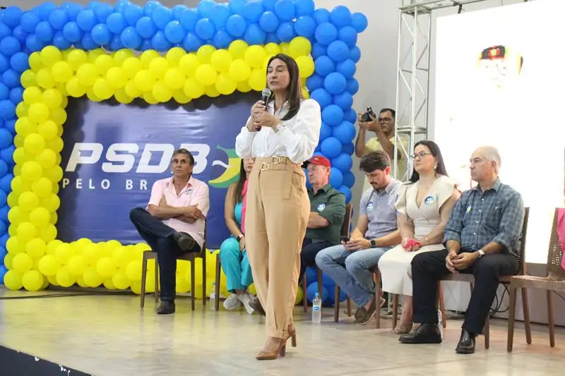 Ato de filiação do PSDB em Aral Moreira