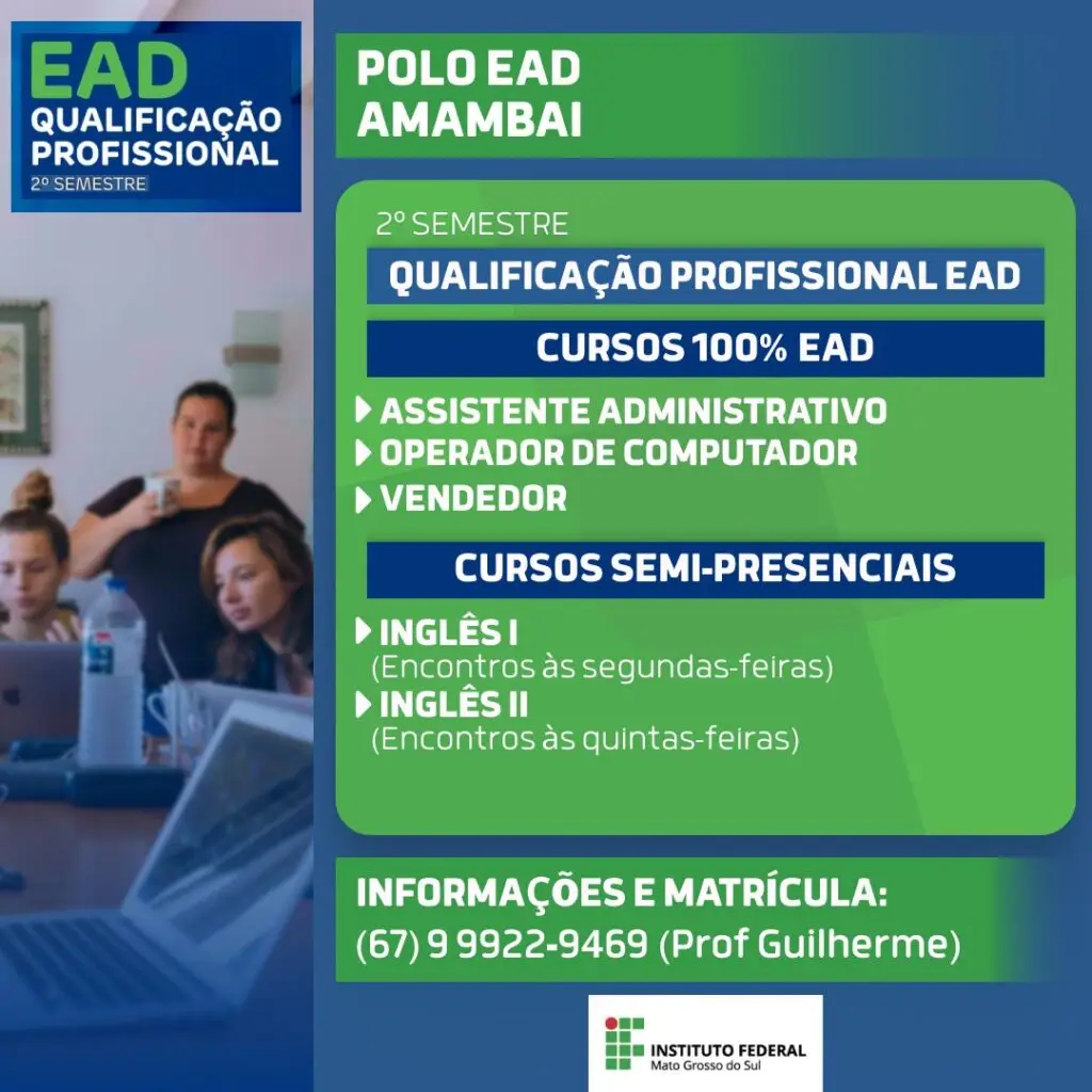 Amambai investe em qualificação profissional gratuita para suprir demanda de mão de obra Amambai investe em qualificação profissional gratuita para suprir demanda de mão de obra