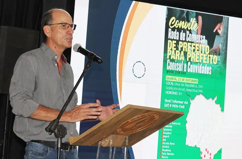 A convite de Sérgio Barbosa, prefeitos e vice-prefeitos eleitos e reeleitos de 17 municípios participam de roda de conversa em Amambai