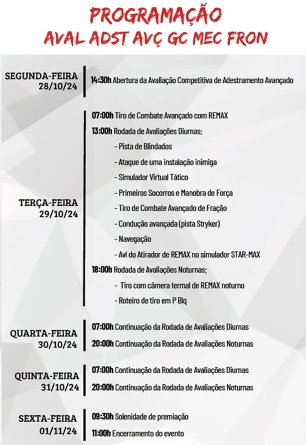 Exército Brasileiro realiza operação Centauro em MS Exército Brasileiro realiza operação Centauro em MS