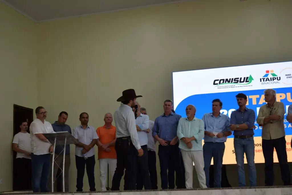 Itaipu e Conisul realizam reunião em Iguatemi para entrega de R$ 20,3 milhões em ações e investimentos aos municípios consorciados